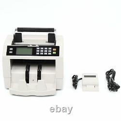 100PCS 110V Bill Counter Cash Money Currency Counting Magnetic Detector Machine