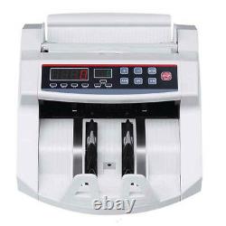 110V/220V Cash Bill Counter Money Currency Counting Bank Machine Counterfeit