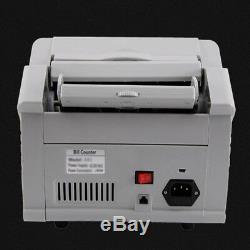 110V-220VCash Bill Counter Money Currency Counting Bank Machine Counterfeit