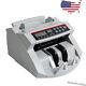110v Money Bill Currency Counter Counting Machine Counterfeit Detector Uv Cash