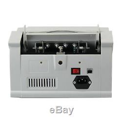 110V Money Bill Currency Counter Counting Machine UV/MG Counterfeit Detector