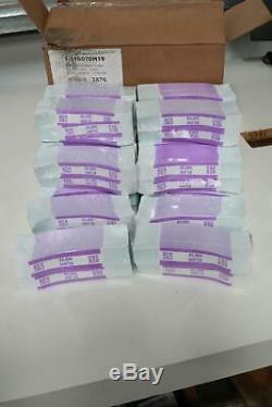 20,000x Purple Money Bands $2000 Twenties Currency Strap Self Adhesive Quik Stik