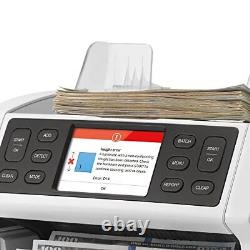 2885-S Money Counter Machine with Counterfeit Detection, Multi-Currency, Mixe