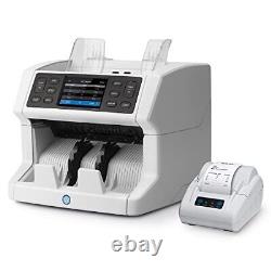 2885-S Money Counter Machine with Counterfeit Detection, Multi-Currency, Mixe