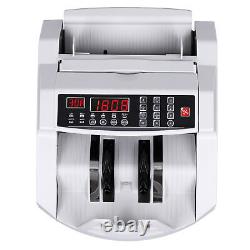 2PC Money Bill Cash Counter Bank Machine Currency Counting UV MG System Alert