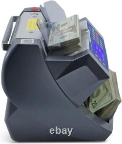 AB5800 Bank Grade Bill Counter Batch Value, Money Counter Machine with Total Val