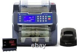 AB5800 Bank Grade Bill Counter Batch Value, Money Counter Machine with Total Val