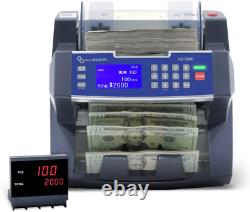 AB5800 Bank Grade Bill Counter Batch Value, Money Counter Machine with Total Val