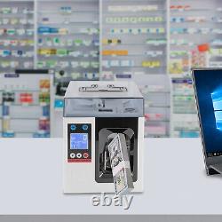 AC110V Automatic Money Binder Cash Binding Bill Currency Machine LCD Display