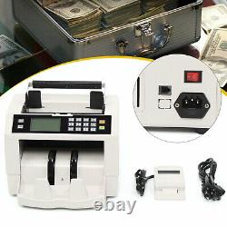 AC110V K-301 Magnetic Bill Money Counter Machine Currency Cash Counting Detector