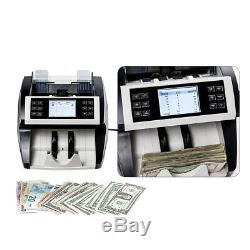 Aibecy Multi-Currency Cash Banknote Money Bill Automatic Counter Counting