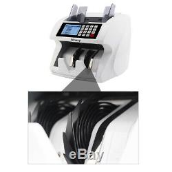 Aibecy Multi Currency Cash Banknote Money Bill Counter Counting Machine LCD D1Z8