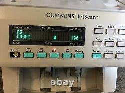 Allison Cummins Model 4062 Jetscan Currency Counter for parts/repair Read