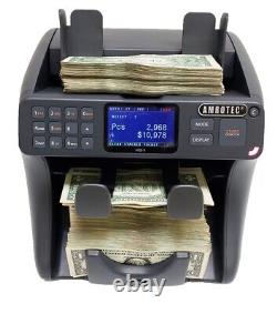 Amrotec Mib- 9 Used Currency Discriminator Counter 30 days warranty