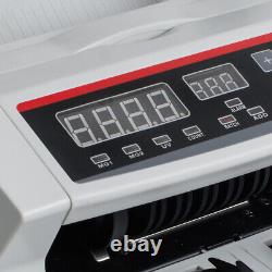 Auto Bill Money Counter Machine Currency Cash Counting UV Counterfeit Detector