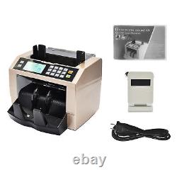 Auto Multi-Currency Cash Banknote Money Bill Counter Counting Machine MG O1Q0