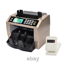 Auto Multi-Currency Cash Banknote Money Bill Counter Counting Machine UV MG F9A8
