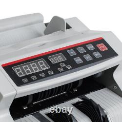 Automatic Bill Money Counter Machine Currency Cash Counting Counterfeit Detector