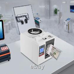 Automatic Money Binder Cash Binding Bill Currency Machine for Banks, Stores