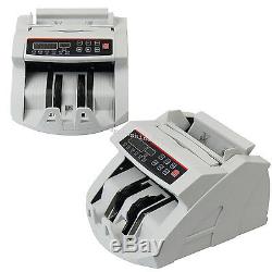 Automatic Money Cash Counter Currency Counting Machin UV MG Counterfeit Detector