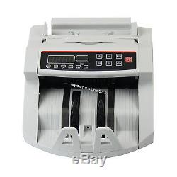 Automatic Money Cash Counter Currency Counting Machin UV MG Counterfeit Detector