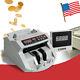 Automatic Money Cash Counter Currency Counting Machine Uv Counterfeit Detector