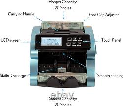 BC-1100 Currency Counter with UV/MG/IR/DBL Detection