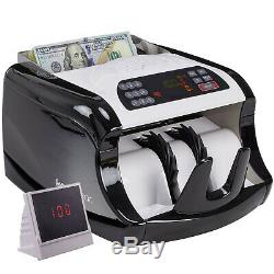 BILL COUNTER MONEY CASH BANKNOTE MACHINE COUNT CURRENCY With COUNTERFEIT DETECTION