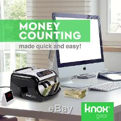 BILL COUNTER MONEY CASH BANKNOTE MACHINE COUNT CURRENCY With COUNTERFEIT DETECTION