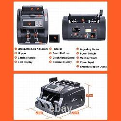 BRAND NEW TOPSHAK Currency Counter Machine 3-Screen Display, Detection