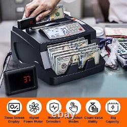 BRAND NEW TOPSHAK Currency Counter Machine 3-Screen Display, Detection