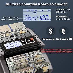 Bank Note Banknote Money Currency Counter Count Automatic Pound Cash Machine LCD