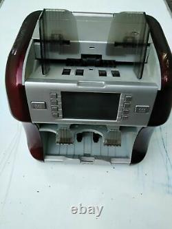 Banknote counter Kisan Newton VS currency sorter with counterfeit detection