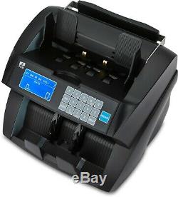 Bill Counter Cash Money Currency Count Counting Counterfeit Detector Machine