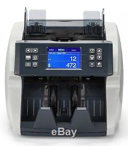 Bill Counter Fast Use-Friendly Money Counter Detects UV, MG, MT, IR 7 Currencies