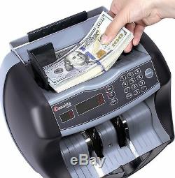 Bill Counter Machine Money Cash Currency Counting Uv Mg Counterfeit Detector