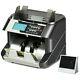 Bill Counter Money Cash Banknote Machine Count Currency Uv/mg/ir/dd Counterfeit