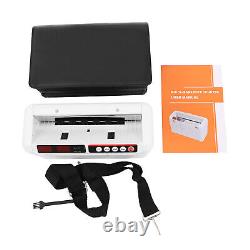 Bill Counter Money Cash Counting Machine Portable Rechargeable UV Detection New