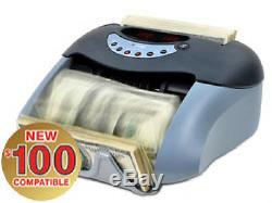 Bill Counter Tiger Uv/mg Currency Piece Counter Counts Bills & Notes