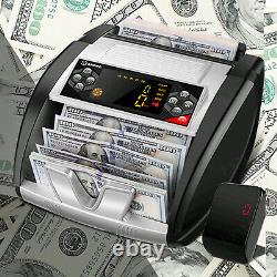 Bill Money Counter Cash Currency Counting Automatic Bank Machine Bill Detection
