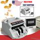 Bill Money Counter Machine Currency Cash Count Counting Uv Counterfeit Detector