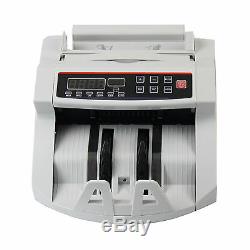 Bill Money Counter Worldwide Currency Cash Counting Machine UV & MG Counterfeit