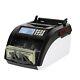 Bill Money Currency Counter Cash Counting Machine Counterfeit Detector Uv Black