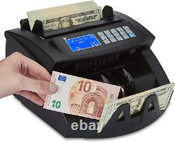 Bill Value Counter & Counterfeit Detector Money Cash Currency Machine (Nc20I)