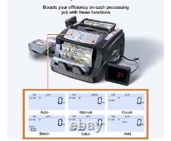 Brand New Money Counter 3 Screen Display, Multi-Currency Detection