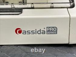 CASSIDA Pro Series Zeus Currency Discriminator 2-Pocket Sorting Machine- White