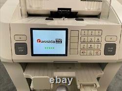 CASSIDA Pro Series Zeus Currency Discriminator 2-Pocket Sorting Machine- White