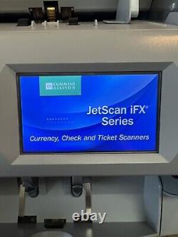 CUMMINS ALLISON Jetscan Model iFX i131 Currency Counter Scanner Banknote Clean
