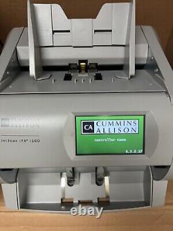 CUMMINS ALLISON Jetscan iFX i131 Currency Banknote Scanner Counter CLEAN