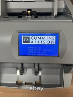 CUMMINS ALLISON Jetscan iFX i131 Currency Banknote Scanner Counter CLEAN